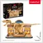 CubicFun 3D-Puzzle Tyrannosaurus Rex LED / 262 Teile / 2x AA-Batterien (müssen separat erworben werden)