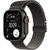Apple Watch Ultra 3 (2025) GPS+Cellular 49 mm Gehäuse aus schwarzem Titan - Milanaise-Armband aus schwarzem Titan (L) / 180-210 mm 