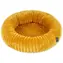 Dog Fantasy Bed Stripe rund senfgelb 70cm