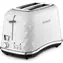 DeLonghi Brillante CTJ 2103.W weiß / Toaster / 900 W / 2 Schlitze / 6 Bräunungsgrade / Röstrost