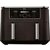 Ninja AF400EU schwarz / Dual-Heißluftfritteuse / 2470 W / 9,5 l / 6 Programme 