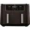 Ninja AF400EU schwarz / Dual-Heißluftfritteuse / 2470 W / 9,5 l / 6 Programme 