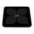 Umax US20HRC schwarz / Smarte Waage / Tragkraft 180 kg / Bluetooth 4.0 / WLAN