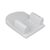 KikkaBoo Lagerungspolster aus Memory-Schaum-Keil Airknit Grey / ab Geburt 