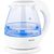 ECG RK 1520 Glas weiß / Wasserkocher / 2200W / 1,5 L 