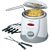 Bomann FFR 1290 weiß / Fondue/Fritteuse 2 in 1 / 840W / 1l / 190°C