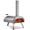 Ooni Karu 12 silber / Pizzaofen / 500°C / 30 x 30 cm / Holz & Gas