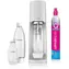 SodaStream Terra Mega weiß / Wassersprudler / 2x Flasche 1 L / 1x Flasche 0,5 L / 1x CO2-Gas 