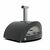 Alfa Forni Moderno 5 Pizza grau / Pizzaofen / 500°C / 85 x 70 / Flüssiggas und Holz 