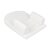 KikkaBoo Lagerungsmatte aus Memory-Schaum-Keil Airknit White / ab 0 Monaten