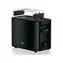 Braun HT 3010 schwarz / Toaster / 1000 W / 7 Temperaturen / 2 Schlitze