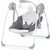 CHIPOLINO Babyschaukelbett Moonlight Ash Grey / von 0 - 6 Monaten / bis 9 kg