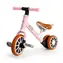 ECOTOYS Laufrad mit abnehmbaren Pedalen rosa