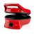 Nedis FCPM100FRD rot / Pizzaofen und Grill / 1800 W / 30 cm / Einstellbare Temperaturregelung  
