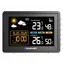 Blaupunkt WS30BK schwarz / Wetterstation / Temperatur- und Luftfeuchtigkeitsmessung / LCD-Display / Außenthermometer