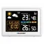 Blaupunkt WS30WH weiß / Wetterstation / Temperatur- und Luftfeuchtigkeitsmessung / LCD-Display / Außenthermometer