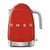 Ausgepackt - SMEG KLF04RDEU rot / Wasserkocher / 1,7 l / 2400 W / Temperaturregelung / ausgepackt