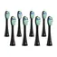 TrueLife SonicBrush Clean-Serie Bürstenköpfe, Standard schwarz, 8er-Pack / Ersatzbürstenköpfe, 8 Stück