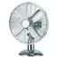 SOVIO FT30MC-5515 silber / Tischventilator / Metall / 30 cm / 3 Geschwindigkeitsstufen