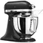 KitchenAid 5KSM175PSEBK Küchenmaschine aus schwarzem Gusseisen / Artisan-Serie / 300 W / 4,8 l / 10 Geschwindigkeitsstufen / Planetengetriebe