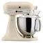 KitchenAid 5KSM175PSEFL Küchenmaschine, Farbe Mandel matt / Artisan-Serie / 300 W / 4,8 l / 10 Geschwindigkeitsstufen / Planetengetriebe