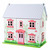 Bigjigs Toys Rosa Puppenhaus / ab 3 Jahren