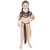 Rappa Kinder Indianerkostüm mit Gürtel (M) / 6-8 Jahre (116-128 cm)