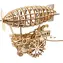 Robotime 3D mechanisches Holzpuzzle Fantastisches Luftschiff / ab 14 Jahren / 229 Teile / Schwierigkeit: hoch