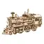 Robotime 3D mechanisches Holzpuzzle Dampflokomotive / ab 14 Jahren / 349 Teile / Schwierigkeit: hoch
