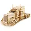 Robotime 3D-Holzpuzzle amerikanischer LKW / ab 14 Jahren / 286 Teile / Schwierigkeit: mittel