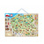 Woody Magnetische Karte von Polen mit Bildern und Brettspiel 3 in 1 / ab 3 Jahren