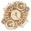 Robotime 3D mechanisches Holzpuzzle Uhr mit Kalender / ab 14 Jahren / 168 Teile / Schwierigkeit: hoch