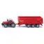 Siku Farmer - Massey Ferguson Traktor mit Anhänger / 1:87 / ab 3 Jahren