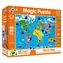 Galt Magic Puzzle - Weltkarte / ab 4 Jahren