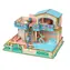 Woodcraft 3D-Holzpuzzle Villa auf der Insel Lembongon / 96 Teile / ab 8 Jahren / Schwierigkeit: leicht