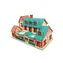 Woodcraft 3D-Holzpuzzle Vila Narat / 141 Teile / ab 8 Jahren / Schwierigkeitsgrad: einfach