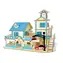 Woodcraft 3D-Holzpuzzle Reiseziel am Meer / 90 Teile / ab 8 Jahren / Schwierigkeit: einfach