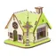Woodcraft 3D-Holzpuzzle Ellies Haus / 24 Teile / ab 8 Jahren / Schwierigkeitsgrad: einfach