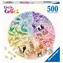 Ravensburger Rundpuzzle Tiere / 500 Teile / ab 12 Jahren