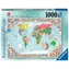 Ravensburger Weltkarte - 1000 Teile / ab 14 Jahren