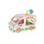Woodcraft 3D-Holzpuzzle Eiswagen / 100 Teile / ab 8 Jahren / Schwierigkeitsgrad: einfach 