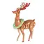 Woodcraft Holz 3D Puzzle Weihnachtsrentier / 29 Teile / ab 8 Jahren / Schwierigkeit: leicht 