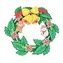 Woodcraft 3D-Holzpuzzle Weihnachtskranz / 37 Teile / ab 8 Jahren / Schwierigkeitsgrad: einfach