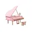 Woodcraft Holz-3D-Puzzle Klavier / 78 Teile / ab 8 Jahren / Schwierigkeitsgrad: leicht 