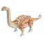 Woodcraft 3D-Holzpuzzle Brontosaurus / 36 Teile / ab 8 Jahren / Schwierigkeitsgrad: leicht 