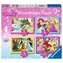Ravensburger Disney: Prinzessinnen 4 in 1 - 16.12.20.24 Teile / ab 3 Jahren