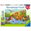 Ravensburger Verspielte Dinosaurier / 2x24 Teile / ab 4 Jahren 