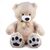 Rappa Großer Teddybär Fido mit Etikett 100 cm / ab 0 Monaten