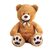 Rappa Großer Teddybär Kuba mit Anhänger 100 cm / ab 0 Monaten
