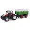 AMEWI 22601 rot / RC Traktor mit Anhänger / 1:24 / Alter: 6+ / RTR / 2,4GHz / 500mAh Li- ION